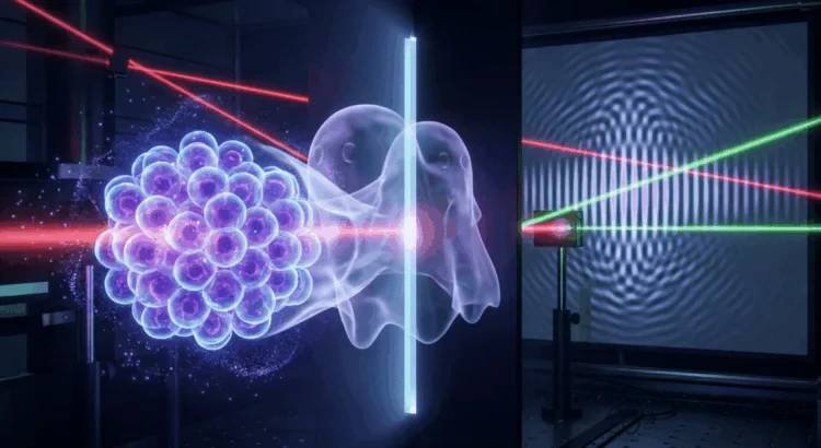 Dispositif expérimental montrant la superposition quantique de nanoparticules