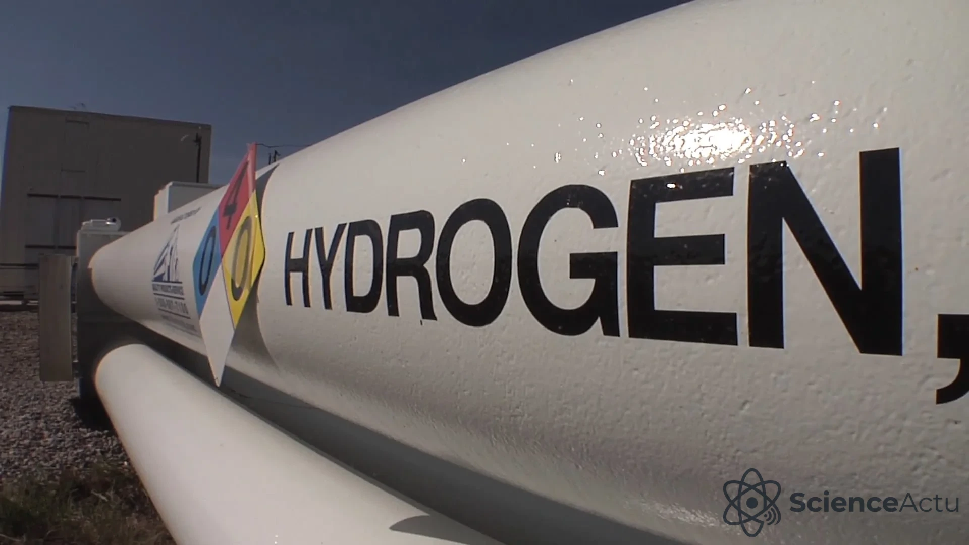 Réservoir de stockage d'hydrogène vert avec infrastructure industrielle