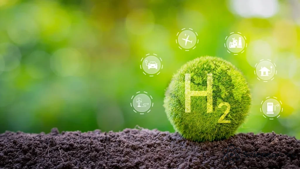 Graphique de croissance du marché de l'hydrogène vert