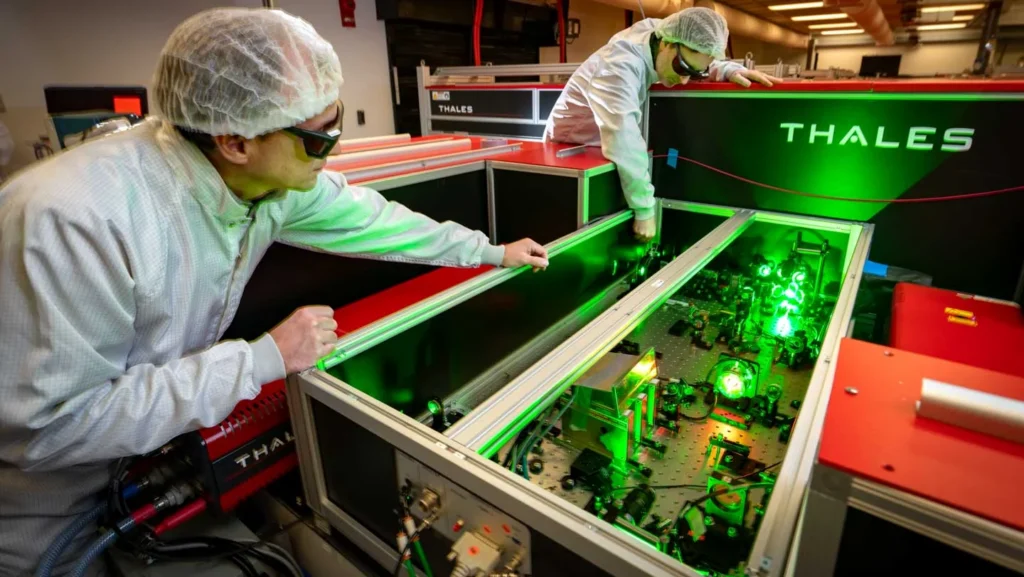 Des faisceaux de muons créés par laser pour sonder la matière