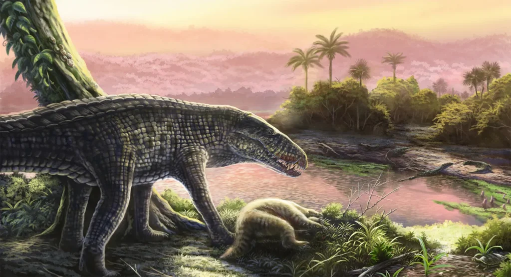 Les sébécidés, derniers crocodiles terrestres des Caraïbes