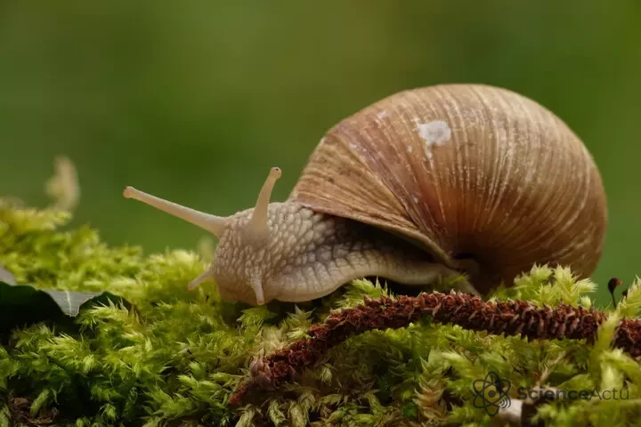 Escargot terrestre, symbole de la biodiversité invisible menacée d'extinction