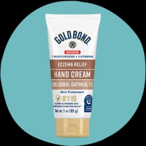 Crème protectrice cutanée à base d'avoine colloïdale pour soulager les symptômes de l'eczéma.