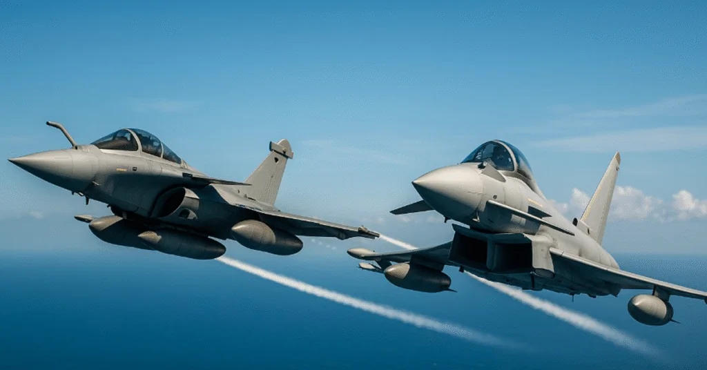 Analyse comparative des programmes Rafale et Eurofighter dans le cadre du futur combat aérien