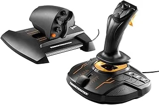 Thrustmaster T16000M FCS Hotas - Système de contrôle de vol avec joystick et manette des gaz, doté de la technologie HEART HallEffect AccuRate pour PC