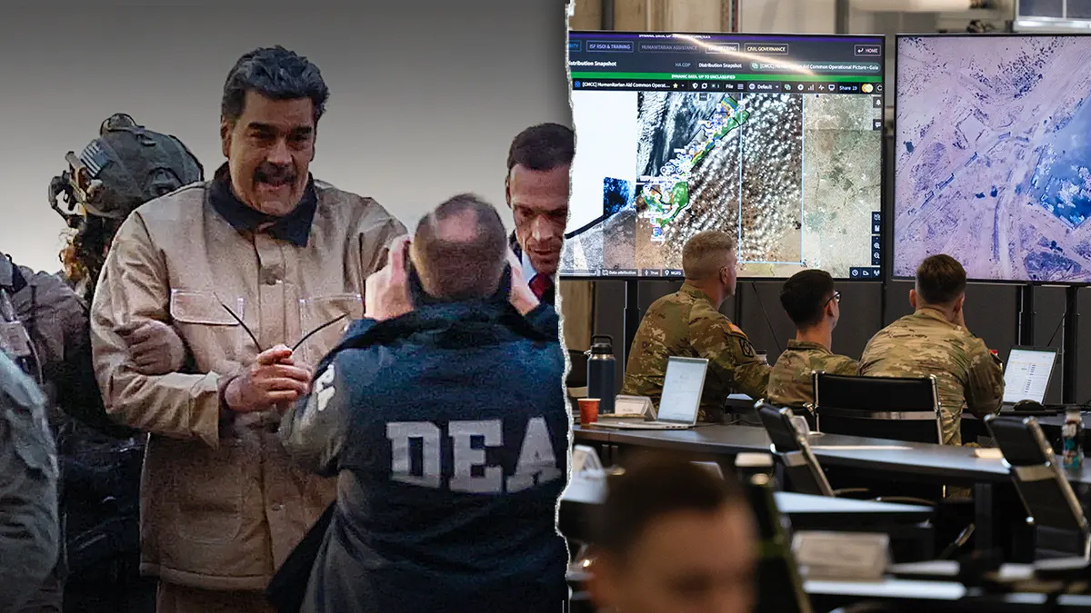 Centre de commandement militaire utilisant des interfaces d'intelligence artificielle pour l'analyse de données stratégiques