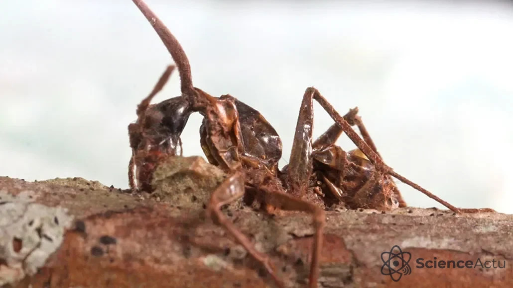 Comment le champignon « zombie » paralyse les fourmis Comment le champignon « zombie » paralyse les fourmis