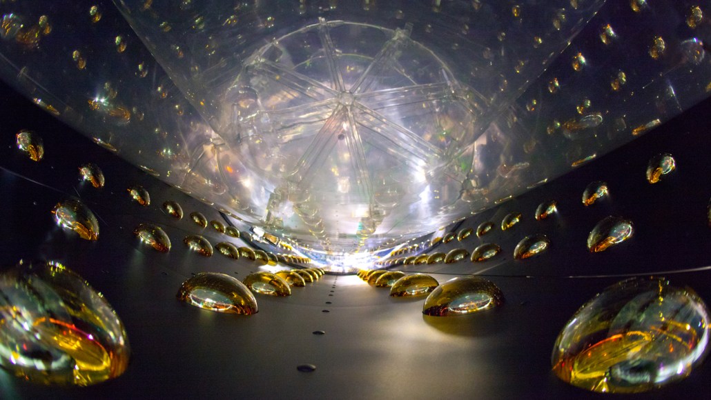 Détecteurs de neutrinos de l'expérience Daya Bay