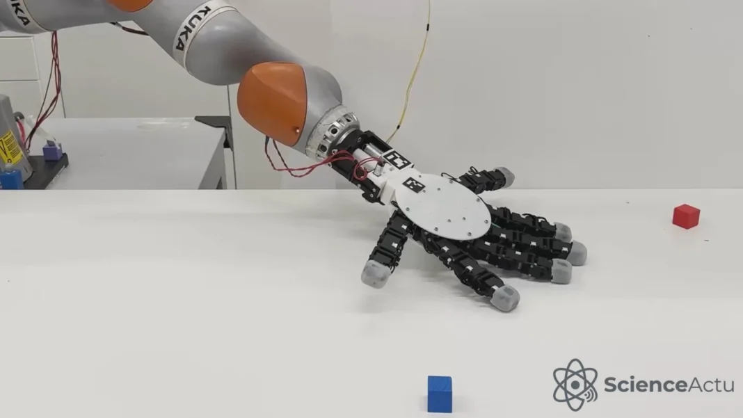 Cette main robotique peut se détacher et marcher seule Cette main robotique peut se détacher et marcher seule