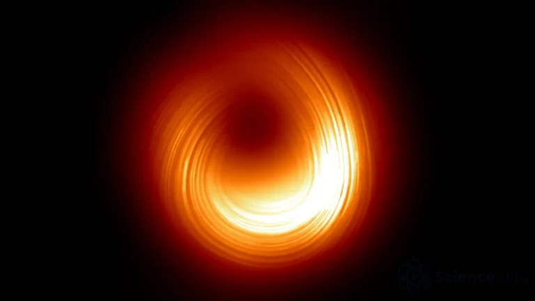 M87* : le champ magnétique du trou noir s&rsquo;est inversé