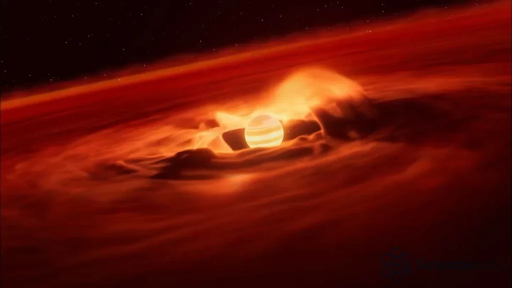 Une planète errante grandit comme une étoile : record battu