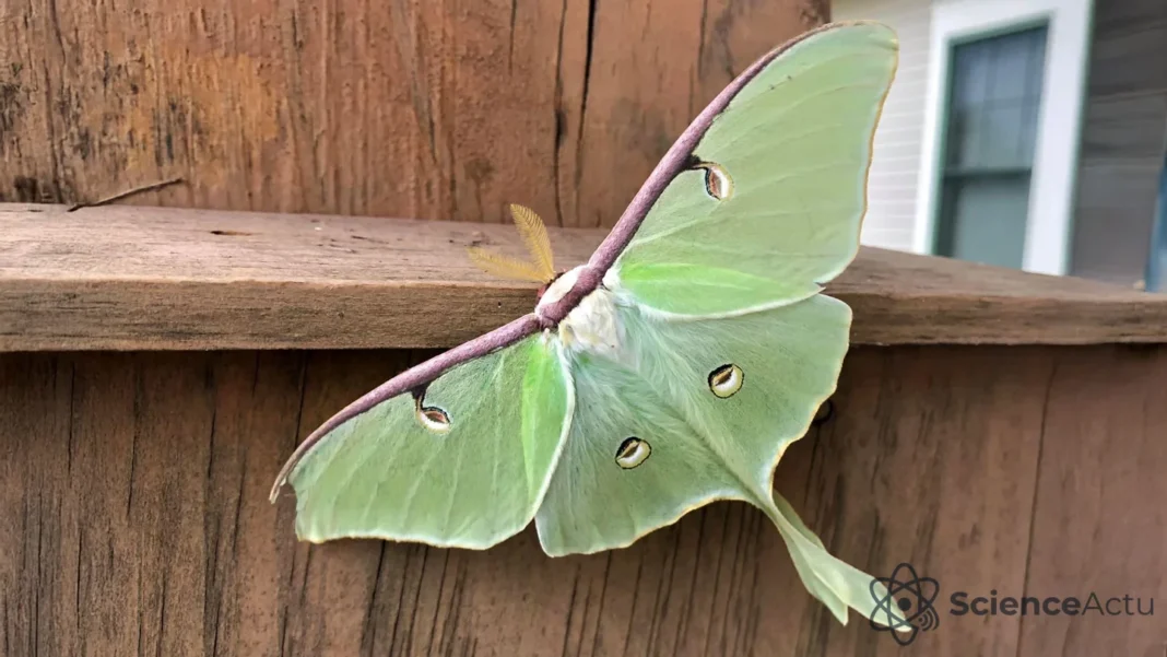 L’évolution des ailes du papillon lune liée au climat L’évolution des ailes du papillon lune liée au climat