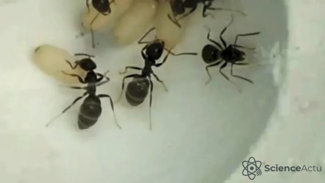 Fourmis : les larves malades s'auto-sacrifient pour la colonie