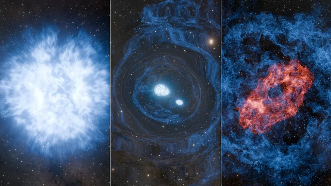 Première superkilonova : une double explosion cosmique Première superkilonova : une double explosion cosmique
