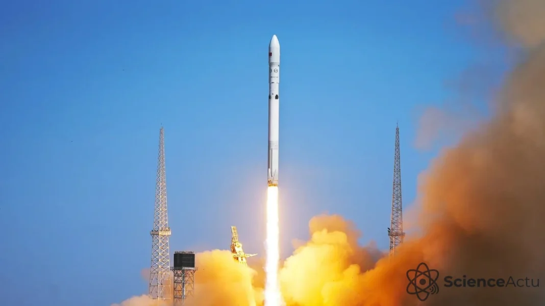 Long March 12B : la Chine lance sa réponse au Falcon 9 Long March 12B : la Chine lance sa réponse au Falcon 9