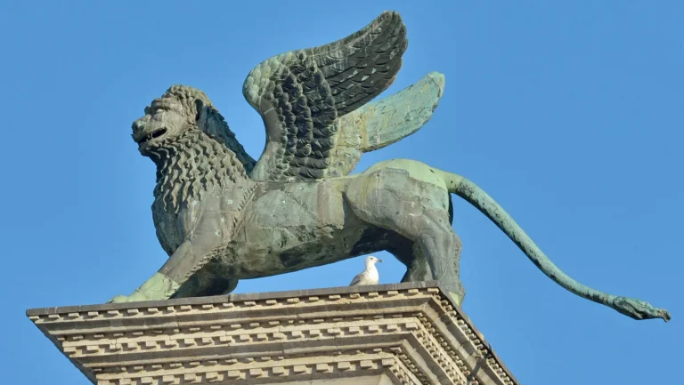 Le lion de Venise viendrait de la Chine des Tang