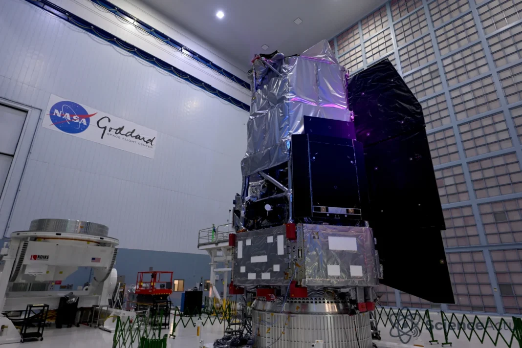 Télescope spatial Nancy Grace Roman préparé avant son lancement